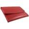 JAM Paper Italian Leather Snap Closure Portfolio